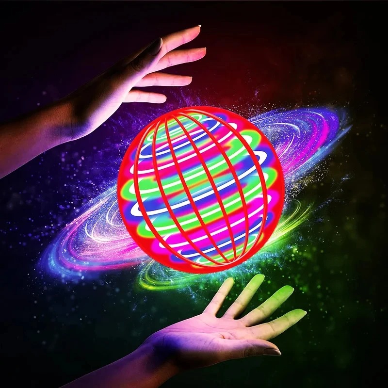 Drone Ball Rc - Flying Ball Suspension Color LED Automatic