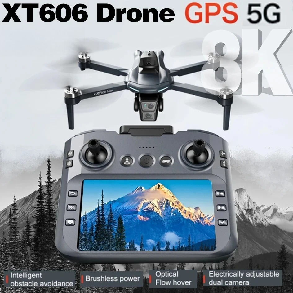 Drone E88Pro Rc 4K - Original XT606 Drone Professional 8K HD