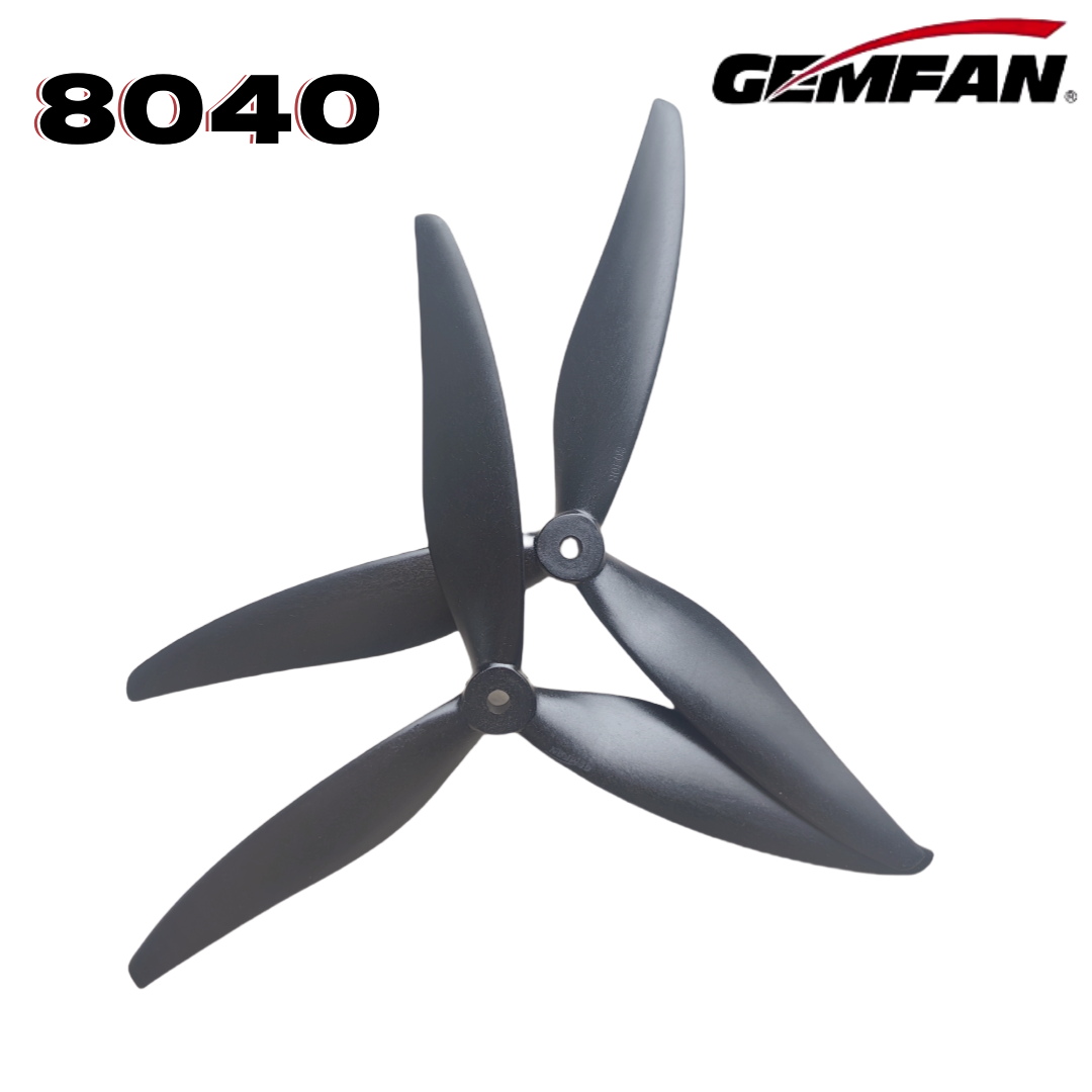 Rc Motor Drone - Gemfan 8040 8X4X3 3-blade 8-inch Propeller