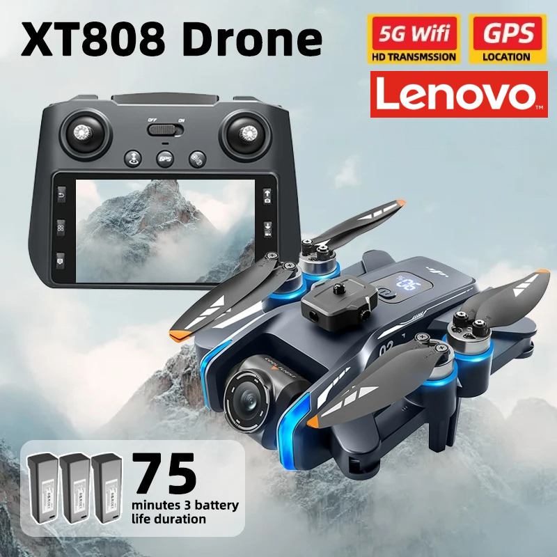 Drone E88Pro Rc 4K - Lenovo XT808 Pro MAX Drone 4K