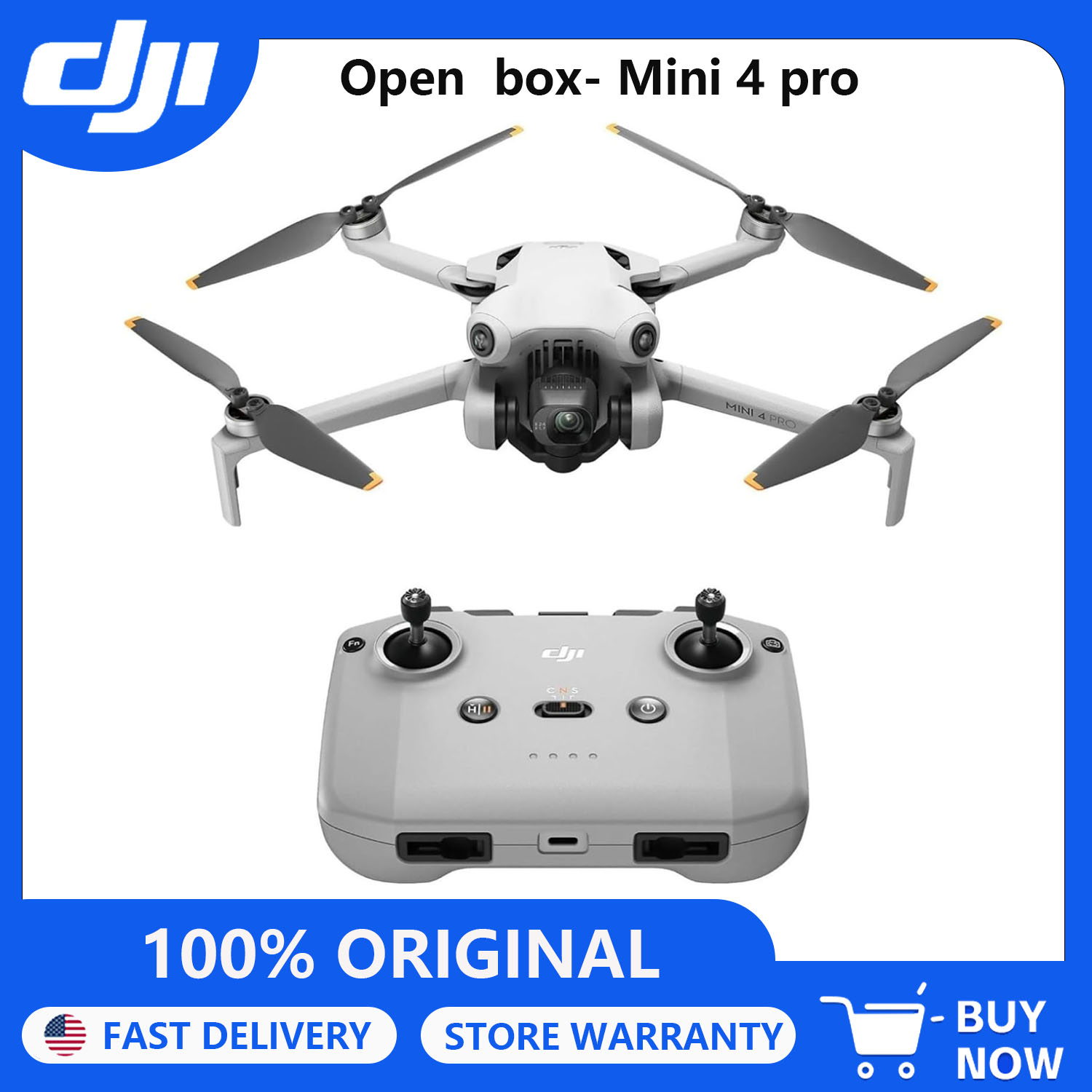 Drone Dji Rc N2 - Open Box-DJI Drones Mini 4 Pro