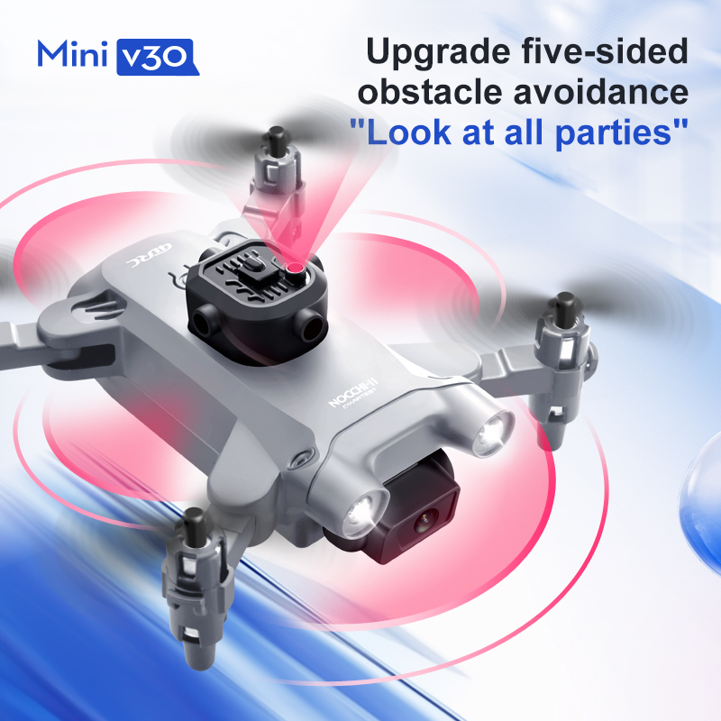 Mini V30 WiFi FPV Drone With 4 - Drone Rc Holder recension och pris