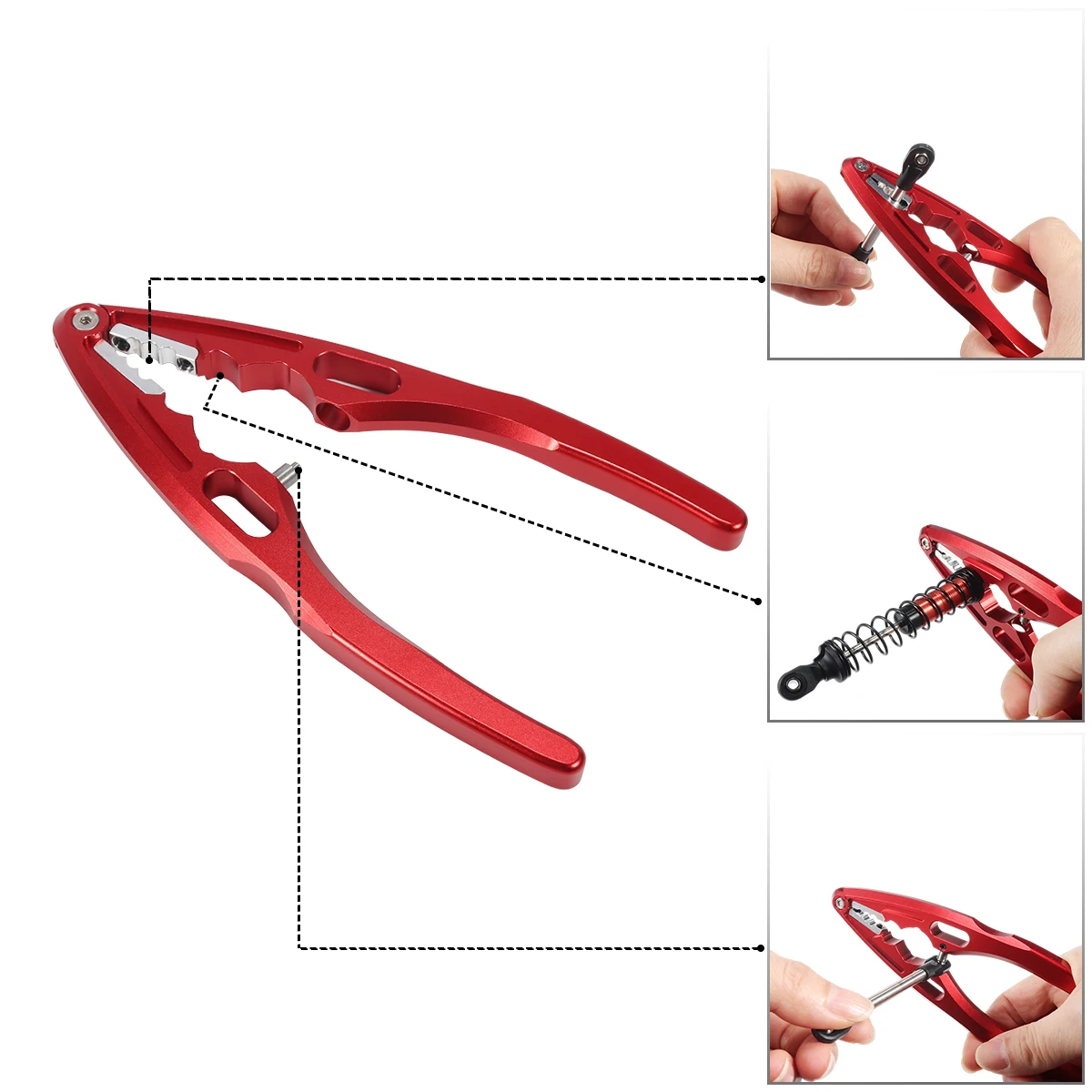 1Pcs Aluminum Pliers Ball Join - Drone Rc Holder recension och pris