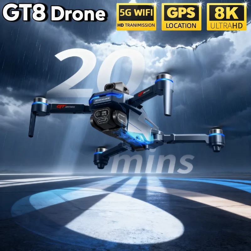 HOT For LSRC GT8 Drone 4K Prof - Drone Rc Holder recension och pris
