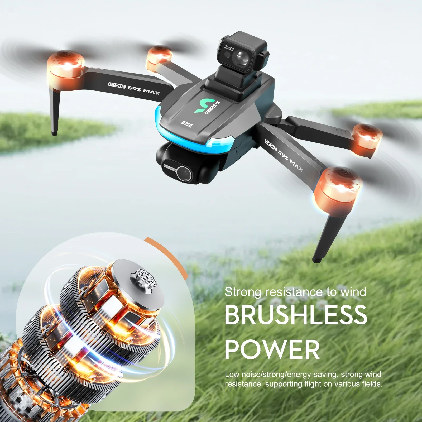 NEW S9S MAX MINI Drone 4K 2-Ax - Dron Rc Quadcopter recension och pris