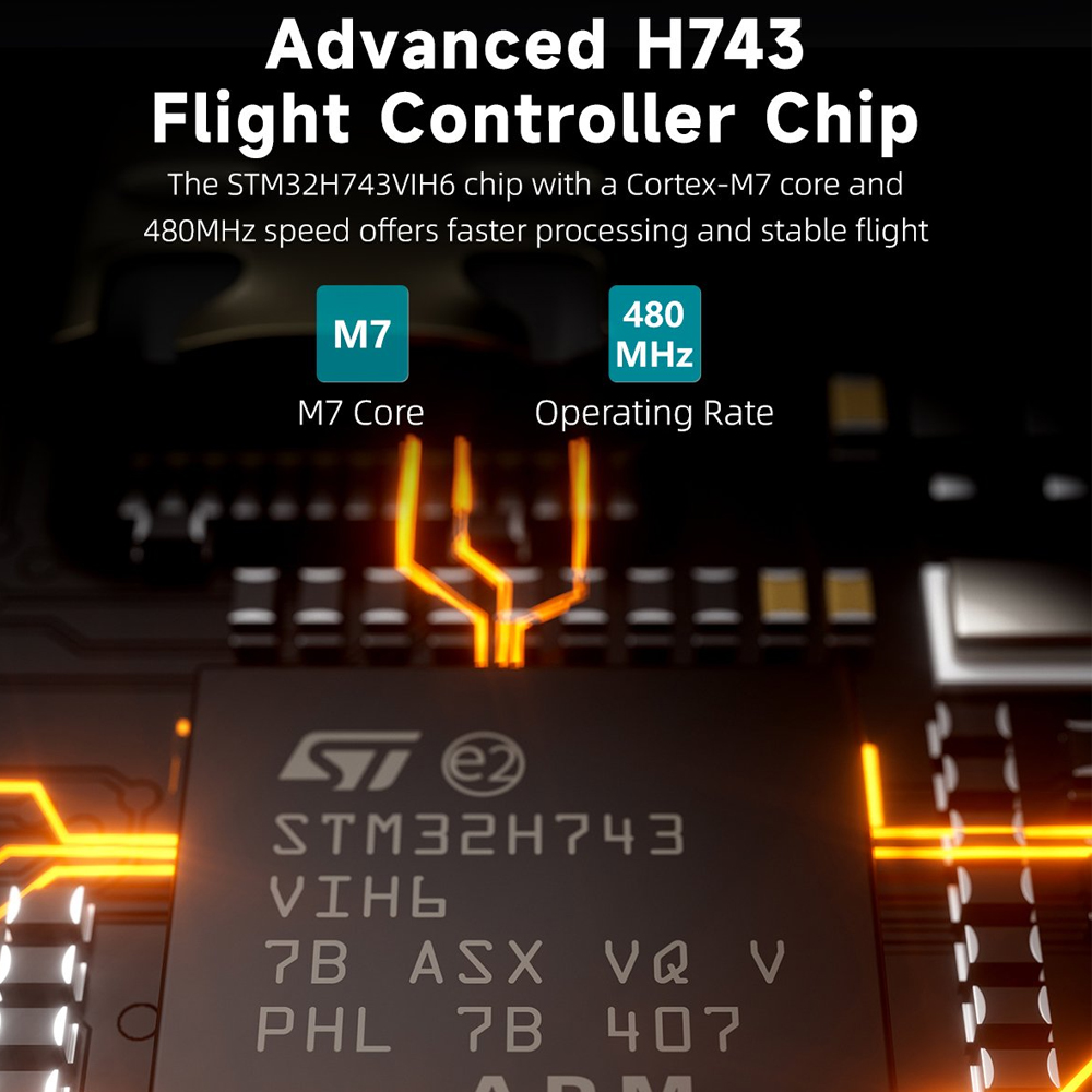 GEPRC TAKER H743 BT 8Bit 80A S - Drone Tech Rc recension och pris