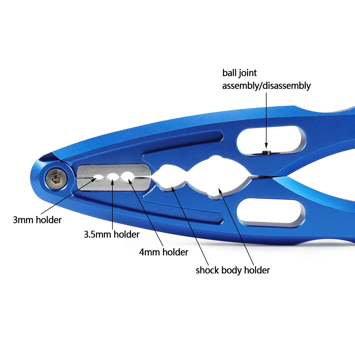 Aluminum CNC Pliers Pivot Ball - Drone And Car recension och pris