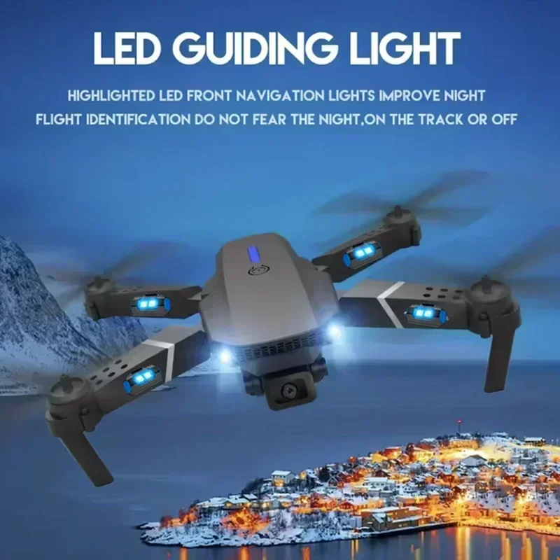 E88 Pro WIFI FPV Drone Wide An - Dron Rc Quadcopter recension och pris