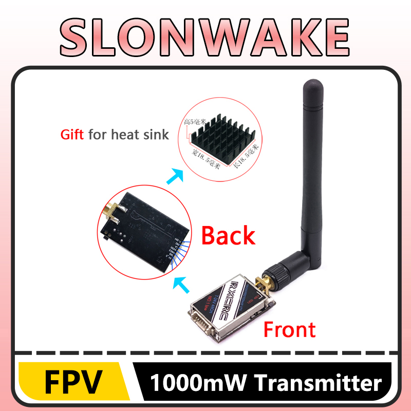 SLONWAKE  5.8G 48CH 1W VTX 100 - Fpv Camera Cmos recension och pris