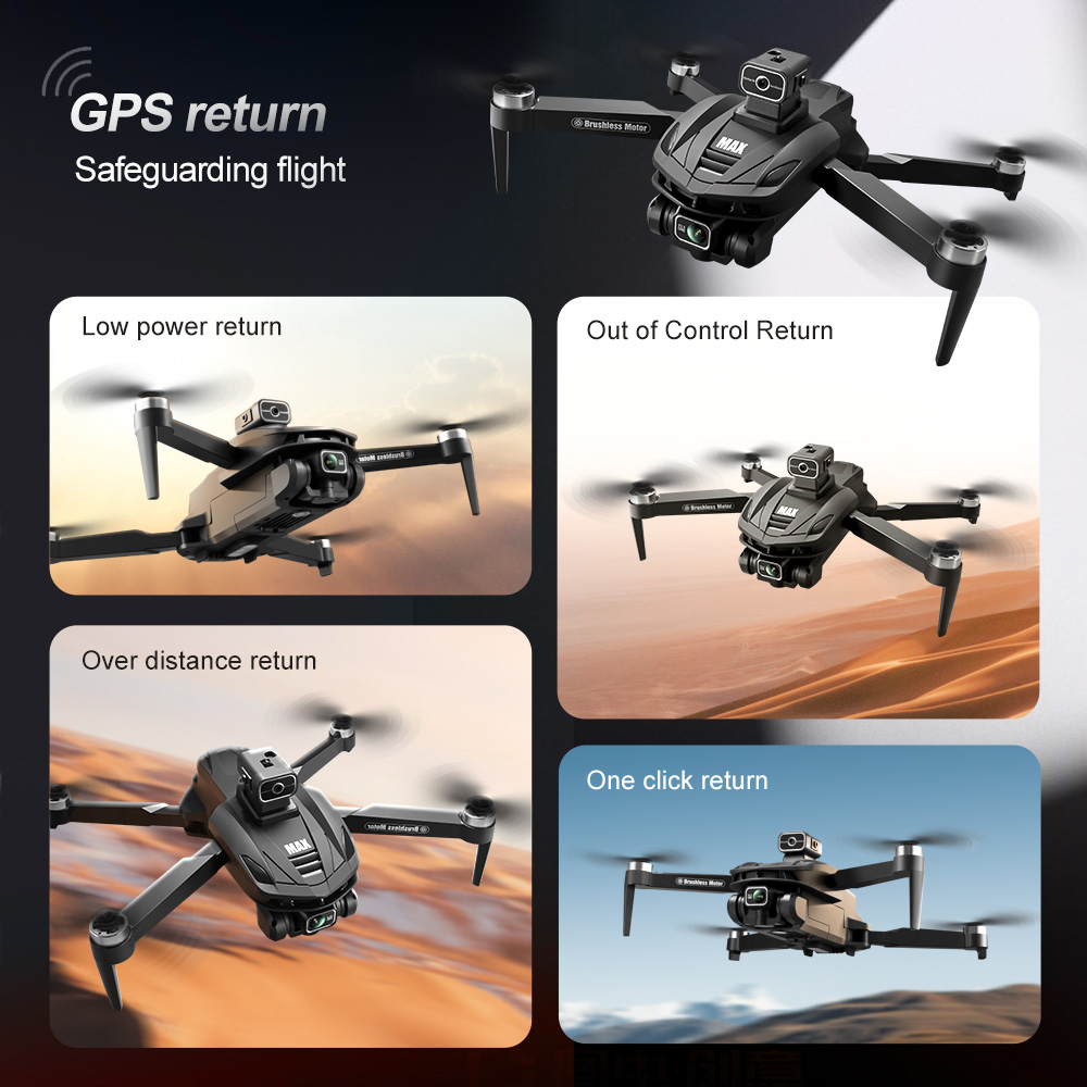 V168 PRO Max GPS Drone 8K Prof - Dron Rc Quadcopter recension och pris