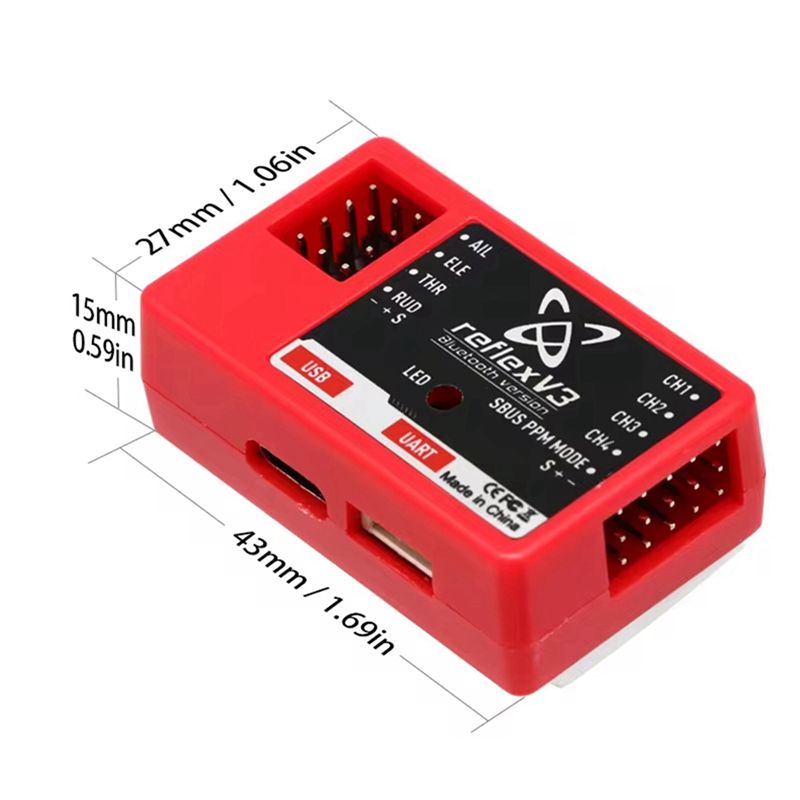 【MUST-HAVE】2X For FMS Reflex V - Drone Rc Flight Controller recension och pris