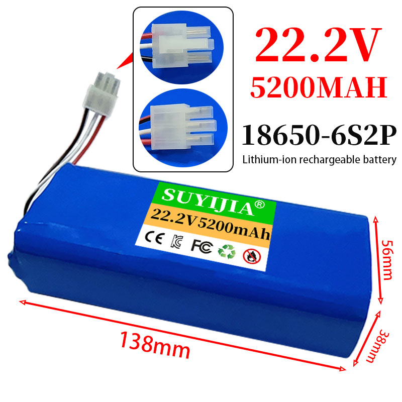 22.2V 18650 battery 5200mAh 6S - Drone Rc Game recension och pris