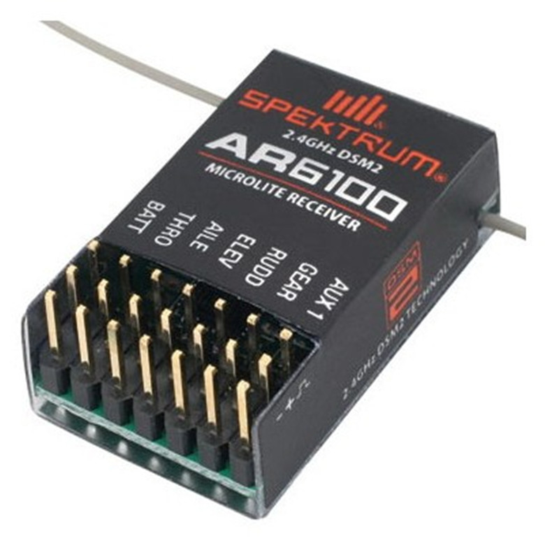 AR6100 DSM2 6CH 2.4GHz Receive - Drone Tech Rc recension och pris