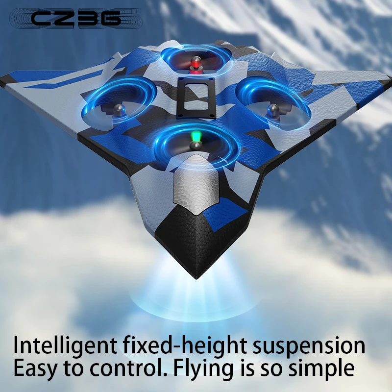 6Ch Rc Plane Foam Remote Contr - Drone Rc Game recension och pris