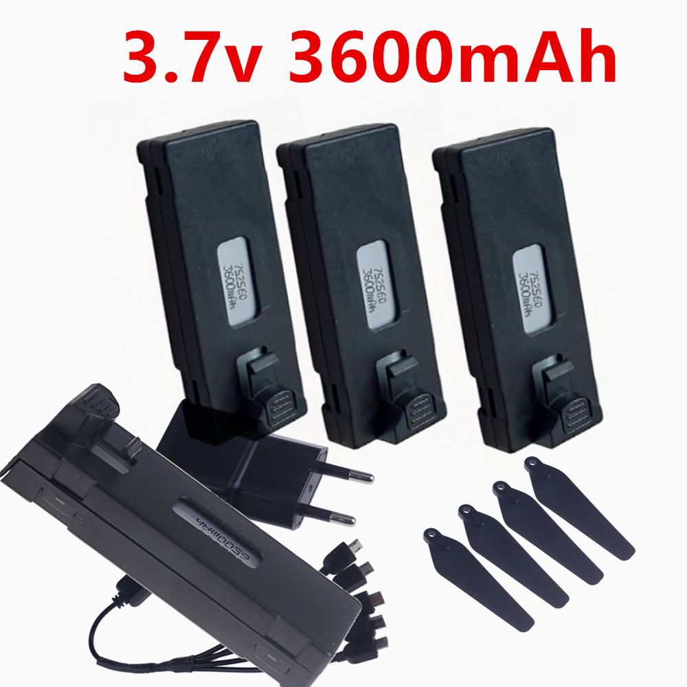 Upgrade 1800mah 3600mAh 3.7v D - Drone Rc S1S recension och pris