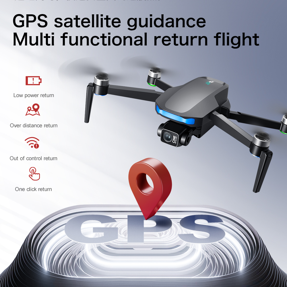 New S-X1 MAX Drone GPS 8K Prof - Drone Rc Holder recension och pris