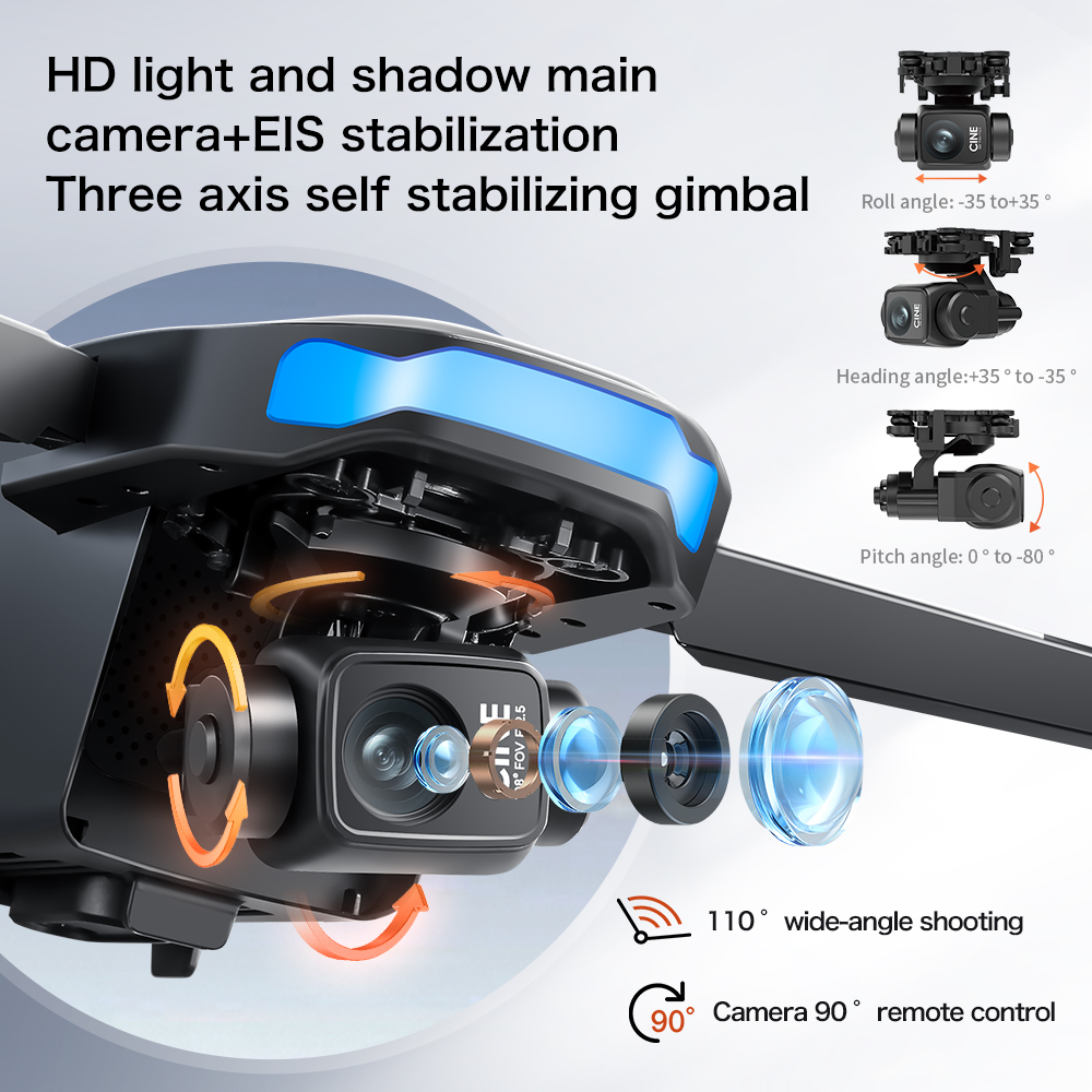 New S-X1 MAX Drone GPS 8K Prof - Drone Rc Holder recension och pris