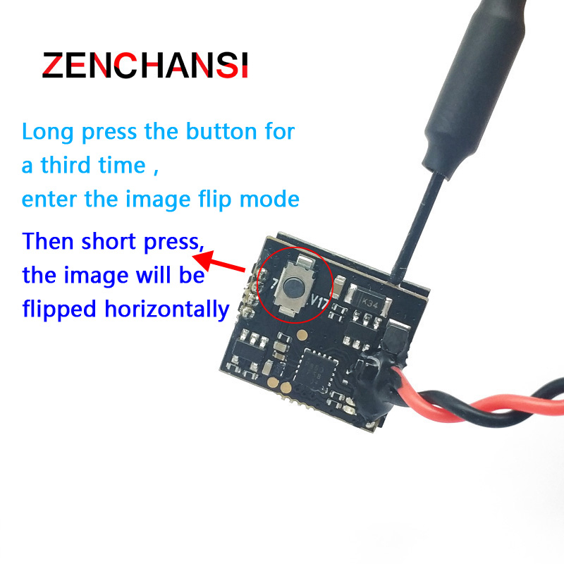 MINI 5.8G FPV 48CH 25mW Transm - Fpv Camera Cmos recension och pris