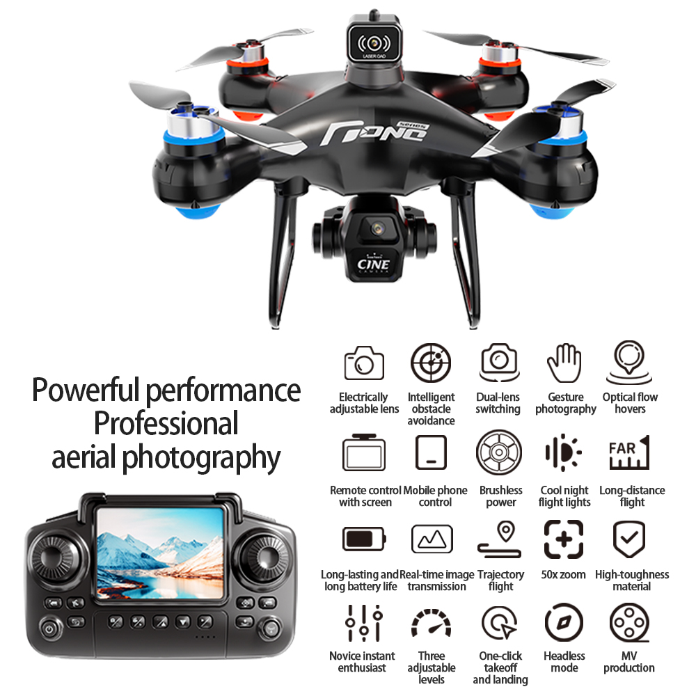 E55 Air Screen Control Drone P - Dron Rc Quadcopter recension och pris